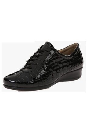 ECCO Black Abelone Derbys Loafers NEW Size 39